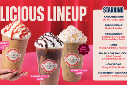 Scooter's coffee menu