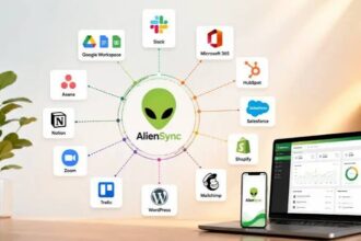 Socials and softwares aliensync